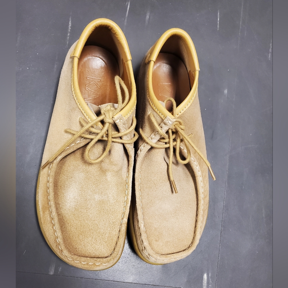 Kalso Darby Earth Shoes Leather Nubuck Negative Heel Women's Size 9.5